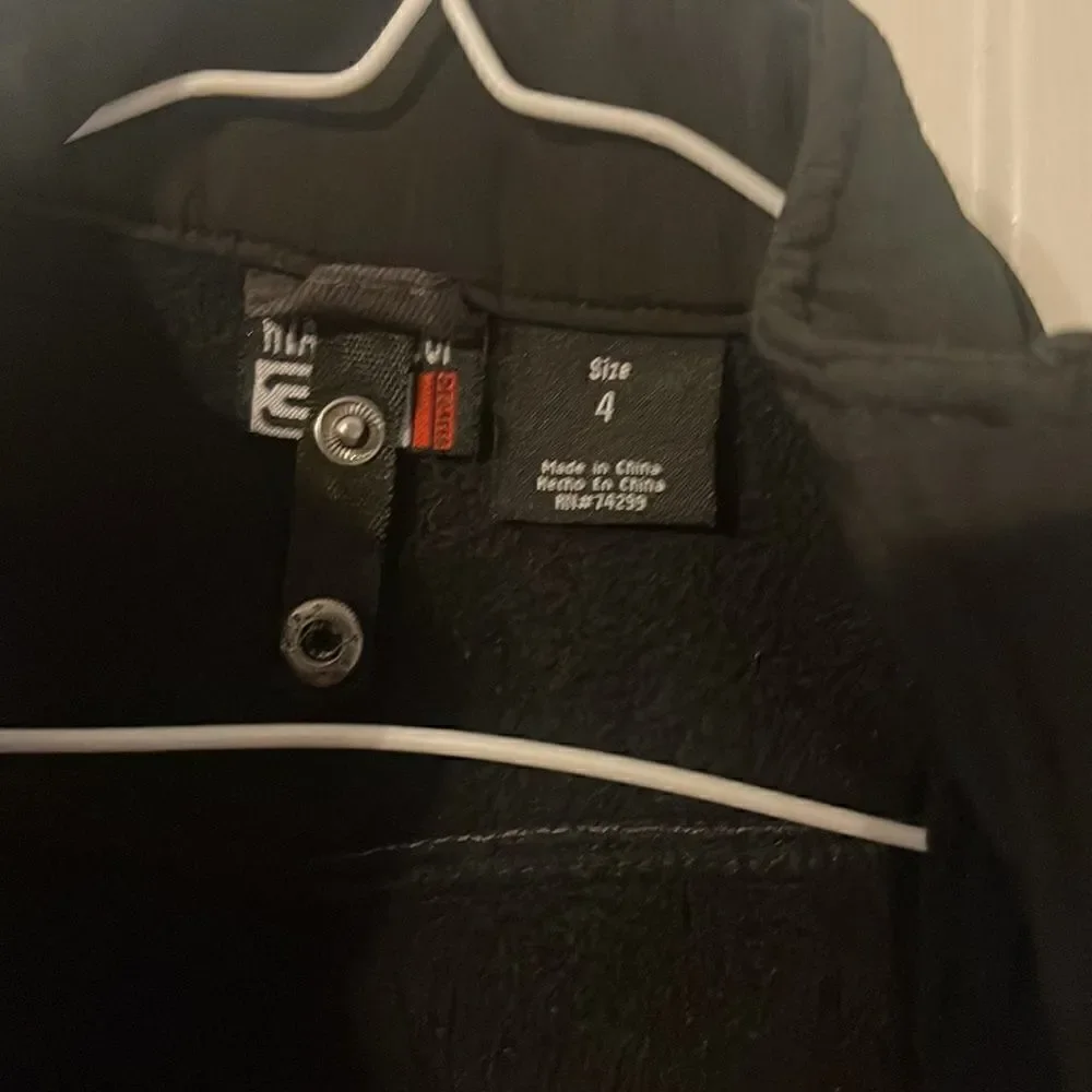 32 degrees jacket size 4 orange and black